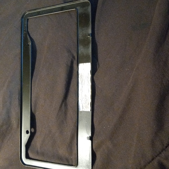 Black Lives Matters personalized license plate black and white frame - Picture 2 of 2